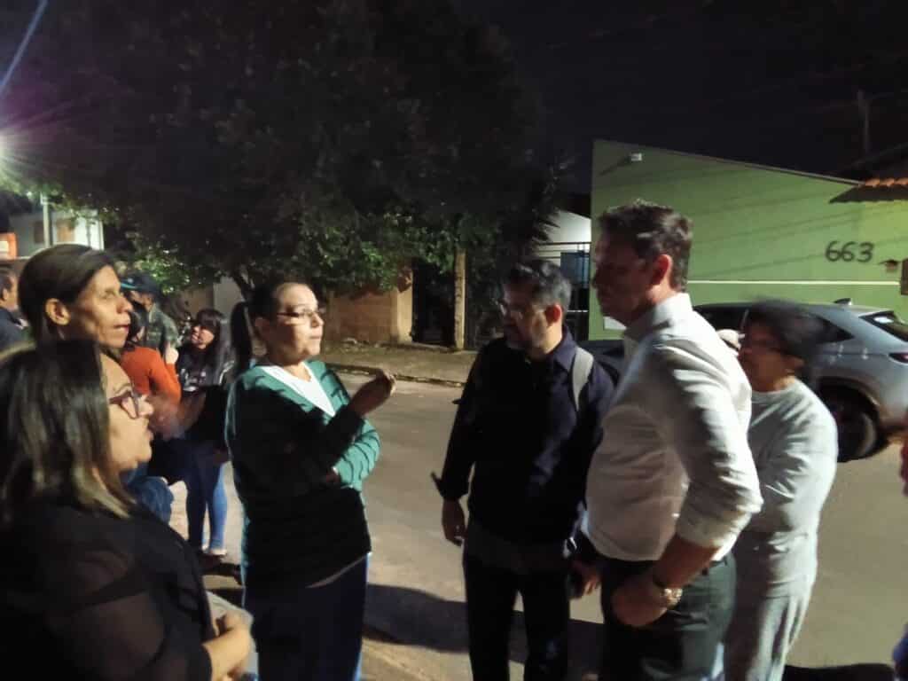André Salineiro (PL) acompanha mobilização dos moradores do Mário Covas